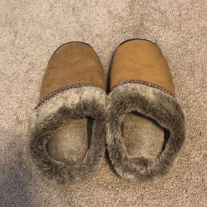 Fuzzy slippers